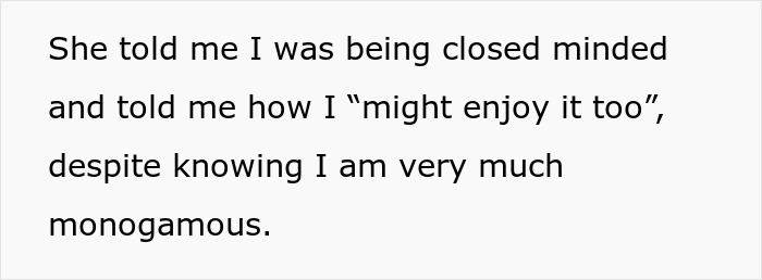 Guy Feels Pressured And Betrayed After GF Accuses Him Of Being Selfish For Closing Open Relationship Guy Feels Pressured And Betrayed After GF Accuses Him Of Being Selfish For Closing Open Relationship