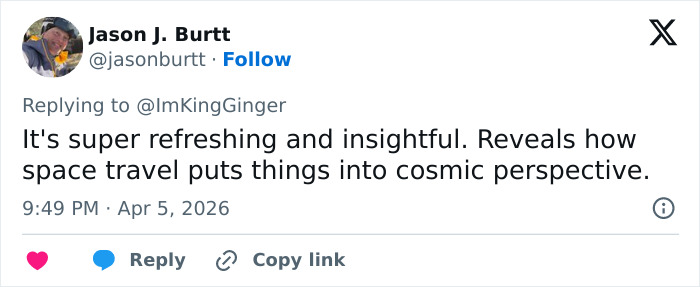 Man Claims Space Travel Is “Distinctly Christian” After Artemis II Broadcast&mdash;The Comments Did Not Disappoint