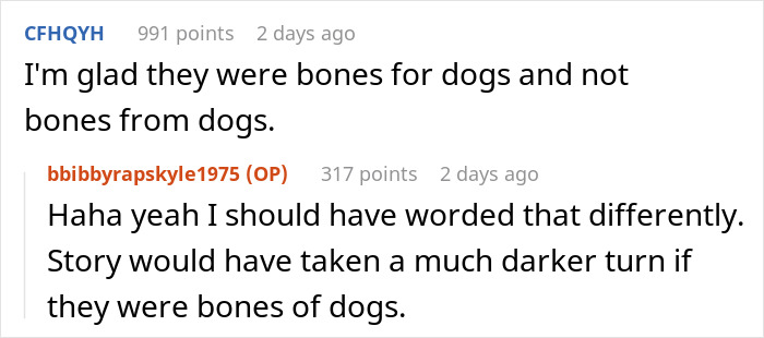 Lazy Man Throws Dog’s Chew Bones Onto Neighbor’s Lawn, Gets A Yard Full Of Them After Petty Revenge Lazy Man Throws Dog’s Chew Bones Onto Neighbor’s Lawn, Gets A Yard Full Of Them After Petty Revenge