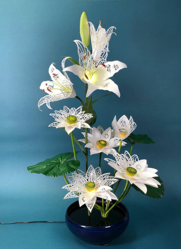 This Japanese Paper Artist Creates Sculptures So Intricate They Barely Look Real (38 Pics)