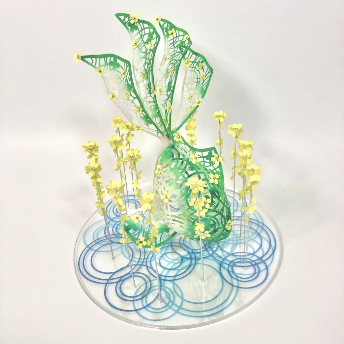 This Japanese Paper Artist Creates Sculptures So Intricate They Barely Look Real (38 Pics)