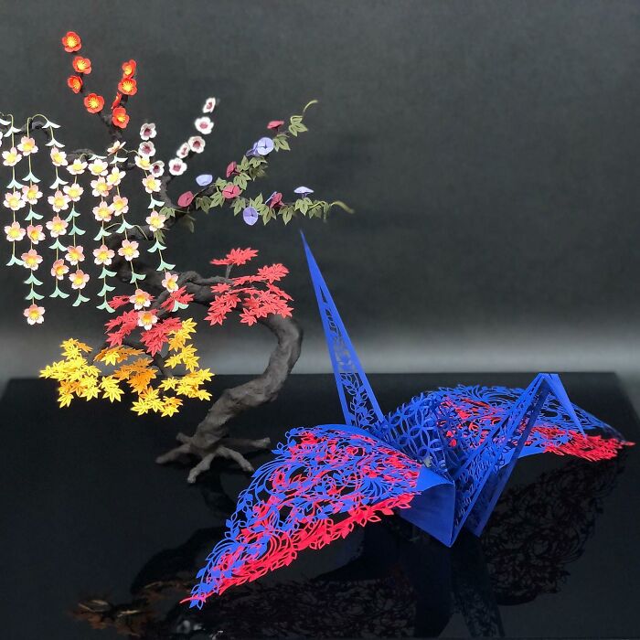 This Japanese Paper Artist Creates Sculptures So Intricate They Barely Look Real (38 Pics)