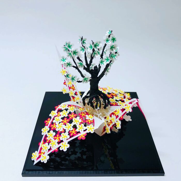 This Japanese Paper Artist Creates Sculptures So Intricate They Barely Look Real (38 Pics)