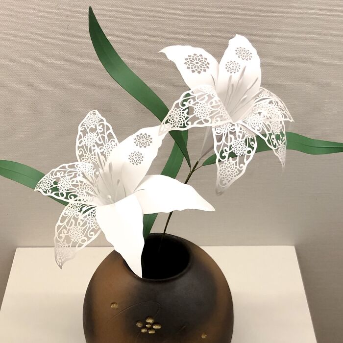 This Japanese Paper Artist Creates Sculptures So Intricate They Barely Look Real (38 Pics)