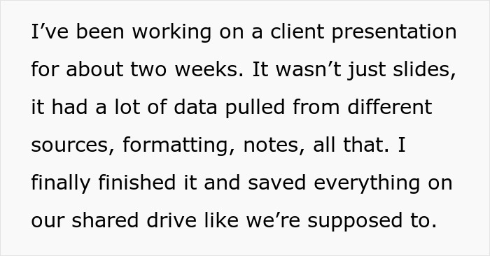 “She’s Sabotaging You”: Woman Deletes Colleague’s Project, Asks For A “Redo” Without Apology “She’s Sabotaging You”: Woman Deletes Colleague’s Project, Asks For A “Redo” Without Apology