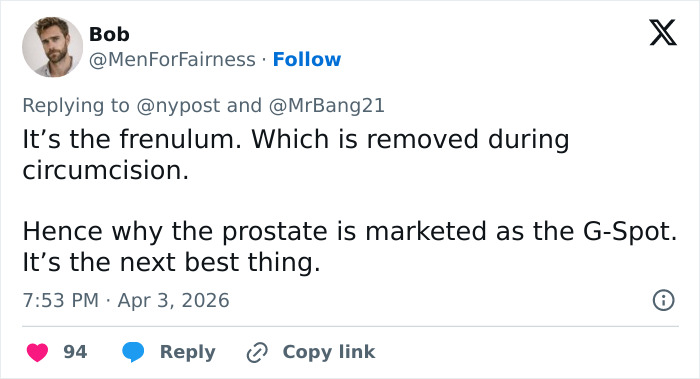 Study Reveals Key Male Pleasure Area Isn&rsquo;t Where Experts Once Thought