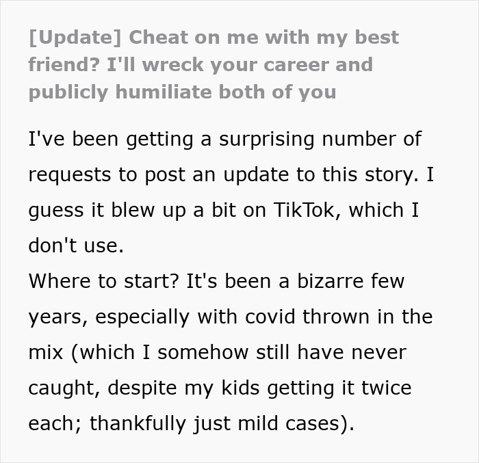 Husband&rsquo;s Savage Revenge After His Wife And Best Friend&rsquo;s Affair Leaves Them Socially Ruined