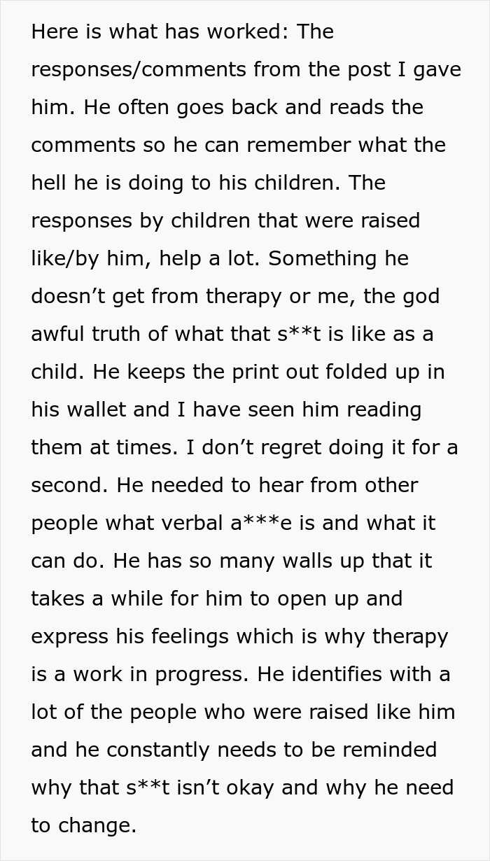 Mom Shares Her Husband Is Awesome To Her, But A Complete Jerk To Their Kids