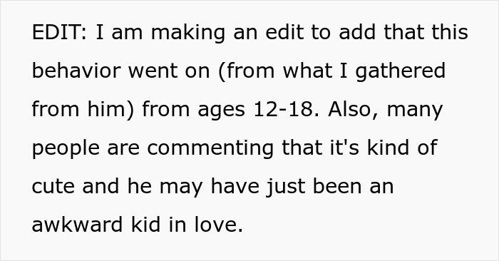 “It Started When We Were 12”: Man’s Creepy Confession Leaves GF Questioning Entire Relationship “It Started When We Were 12”: Man’s Creepy Confession Leaves GF Questioning Entire Relationship