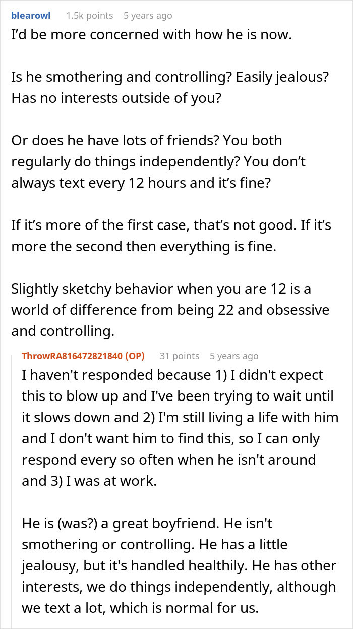 “It Started When We Were 12”: Man’s Creepy Confession Leaves GF Questioning Entire Relationship “It Started When We Were 12”: Man’s Creepy Confession Leaves GF Questioning Entire Relationship