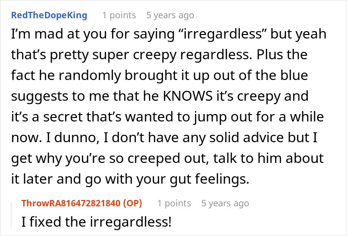 “It Started When We Were 12”: Man’s Creepy Confession Leaves GF Questioning Entire Relationship “It Started When We Were 12”: Man’s Creepy Confession Leaves GF Questioning Entire Relationship