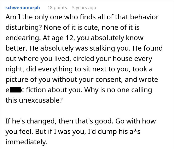 “It Started When We Were 12”: Man’s Creepy Confession Leaves GF Questioning Entire Relationship “It Started When We Were 12”: Man’s Creepy Confession Leaves GF Questioning Entire Relationship
