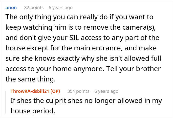 Woman Finds A Hidden Camera In Her Own Home, Suspects SIL Doesn’t Trust Her