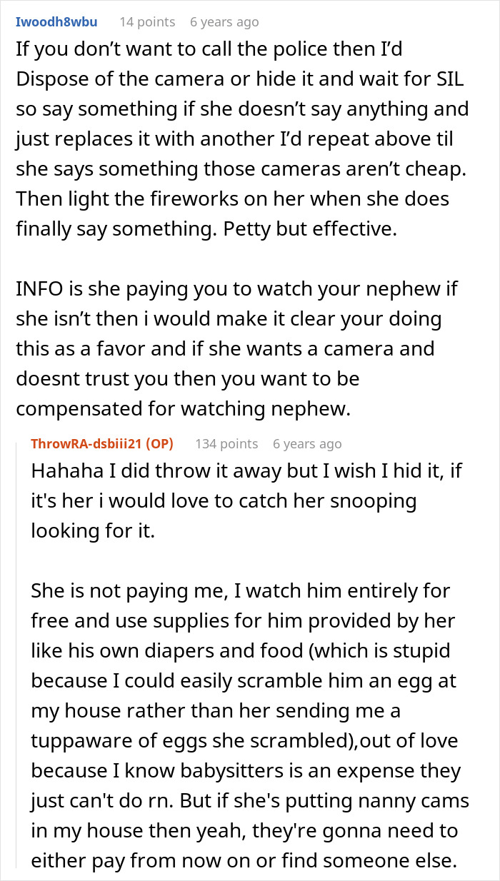 Woman Finds A Hidden Camera In Her Own Home, Suspects SIL Doesn’t Trust Her