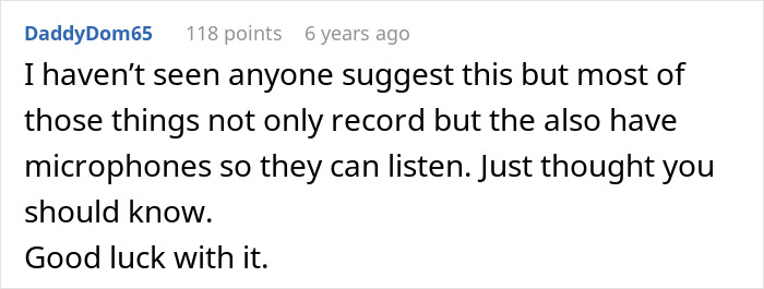 Woman Finds A Hidden Camera In Her Own Home, Suspects SIL Doesn’t Trust Her