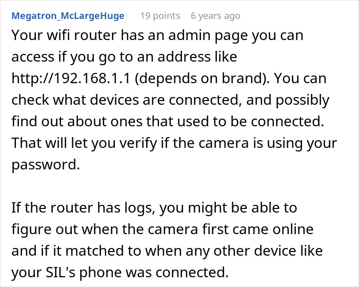 Woman Finds A Hidden Camera In Her Own Home, Suspects SIL Doesn’t Trust Her