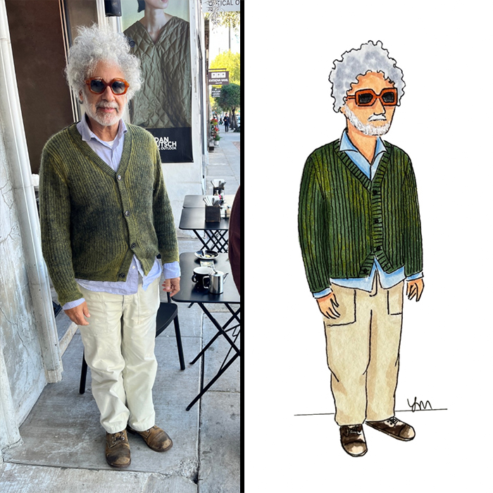 Artist Captures The Soul Of Los Angeles By Drawing 100 People She Met On The Street (34 Pics)