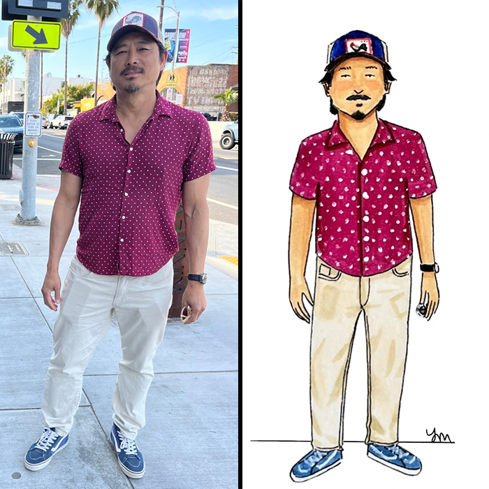 Artist Captures The Soul Of Los Angeles By Drawing 100 People She Met On The Street (34 Pics)