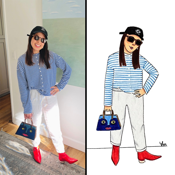 Artist Captures The Soul Of Los Angeles By Drawing 100 People She Met On The Street (34 Pics)