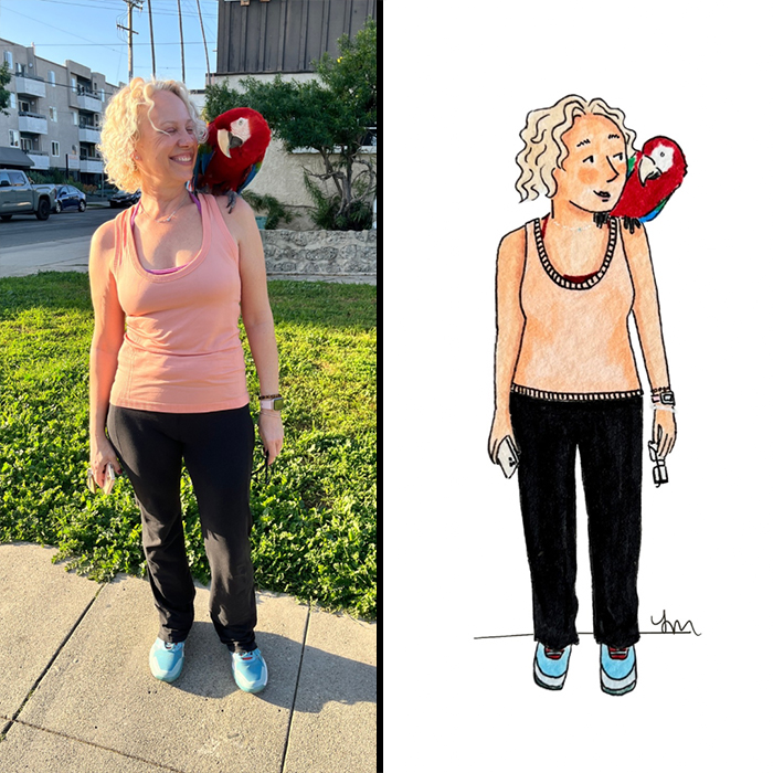 Artist Captures The Soul Of Los Angeles By Drawing 100 People She Met On The Street (34 Pics)