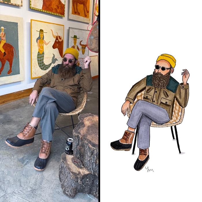 Artist Captures The Soul Of Los Angeles By Drawing 100 People She Met On The Street (34 Pics)