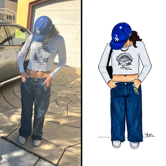 Artist Captures The Soul Of Los Angeles By Drawing 100 People She Met On The Street (34 Pics)