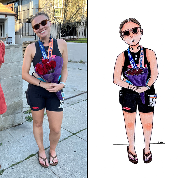 Artist Captures The Soul Of Los Angeles By Drawing 100 People She Met On The Street (34 Pics)