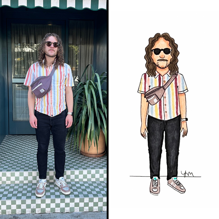 Artist Captures The Soul Of Los Angeles By Drawing 100 People She Met On The Street (34 Pics)