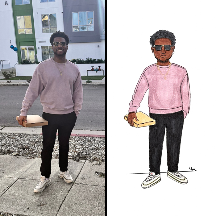 Artist Captures The Soul Of Los Angeles By Drawing 100 People She Met On The Street (34 Pics)