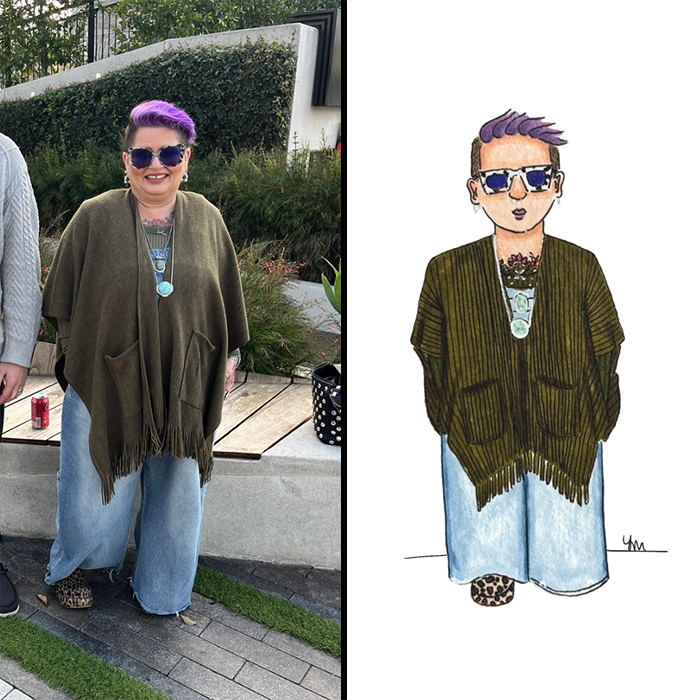 Artist Captures The Soul Of Los Angeles By Drawing 100 People She Met On The Street (34 Pics)
