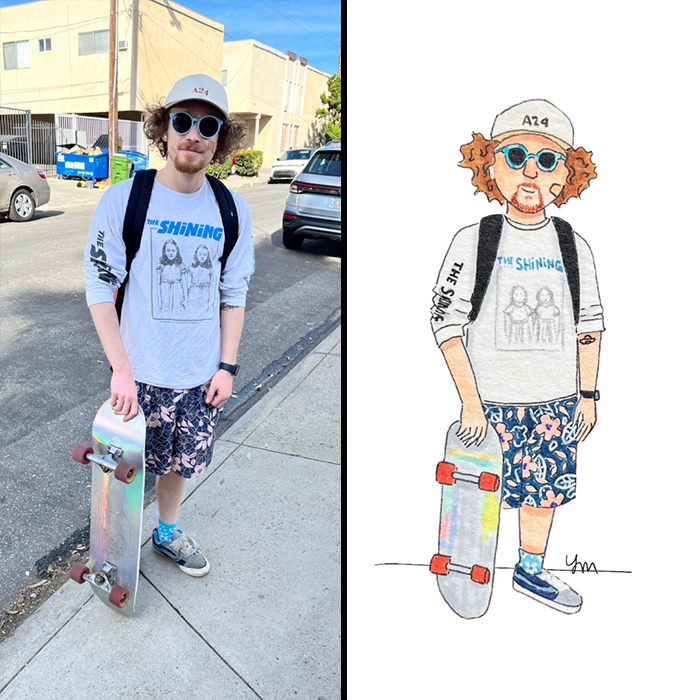 Artist Captures The Soul Of Los Angeles By Drawing 100 People She Met On The Street (34 Pics)