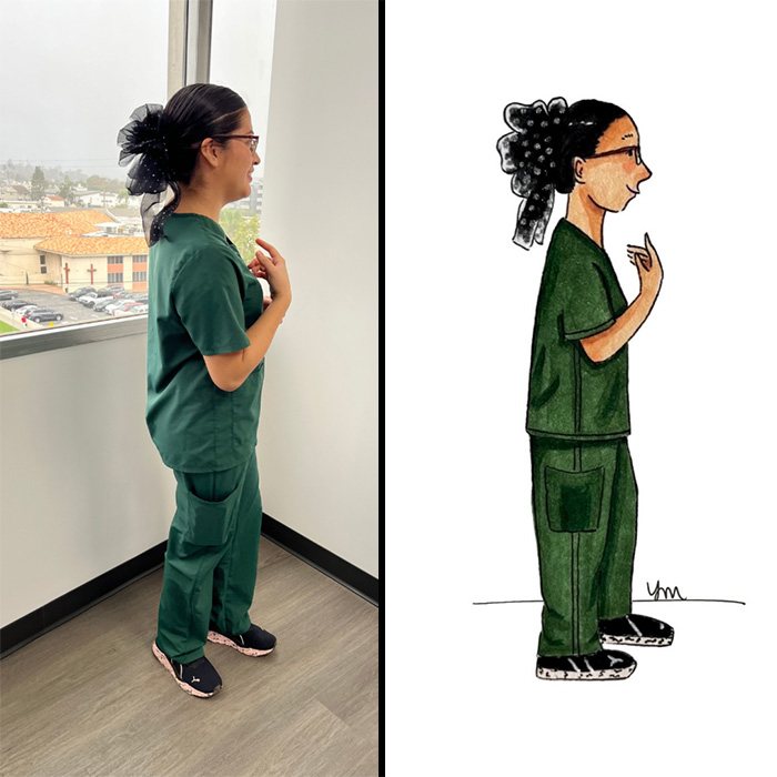 Artist Captures The Soul Of Los Angeles By Drawing 100 People She Met On The Street (34 Pics)