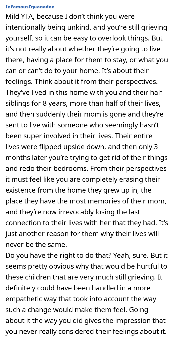 Widower Repaints Stepchildren&rsquo;s Rooms After They Move Out, Family Accuses Him Of &ldquo;Erasing&rdquo; Them