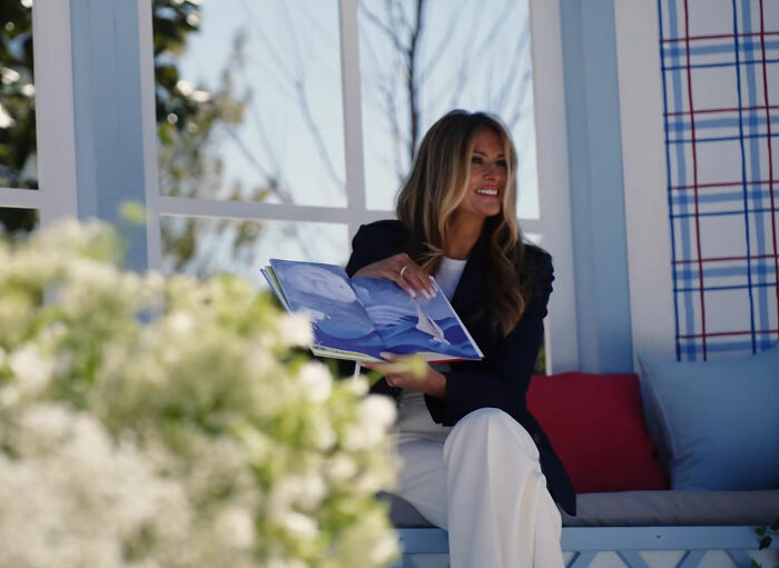 Melania Trump’s Look At White House Easter Egg Roll Reignites Body Double Conspiracy Theory Over Odd Details