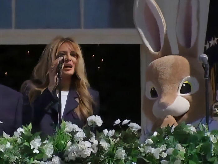 Melania Trump’s Look At White House Easter Egg Roll Reignites Body Double Conspiracy Theory Over Odd Details