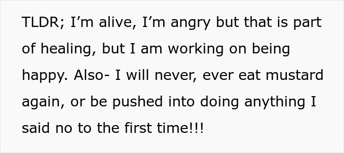 Man Has Outburst Over Wife Not Liking Mustard, She Realizes It Wasn’t About The Condiment At All