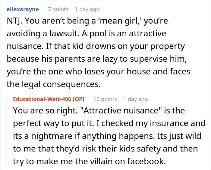 Woman Stops Neighbor’s Child From Using Her Pool Unsupervised, Parents Call Her Cold And Heartless Woman Stops Neighbor’s Child From Using Her Pool Unsupervised, Parents Call Her Cold And Heartless