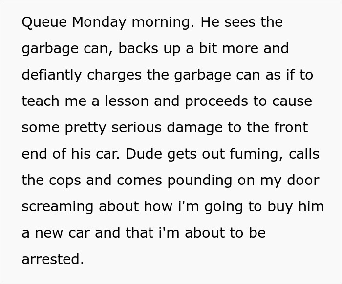 Man Gets Revenge On Honking Driver With Ice-Filled Bin, Driver Calls The Cops And Regrets It