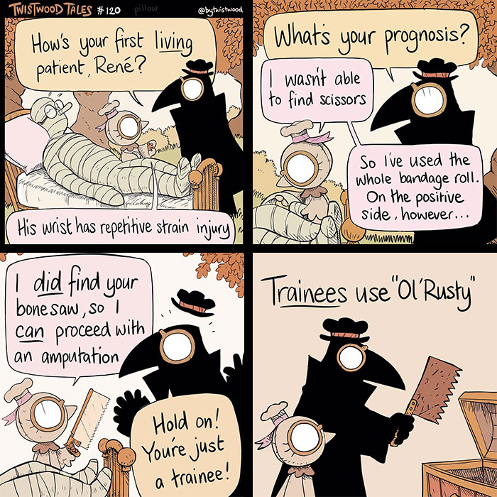 35 ‘Twistwood Tales’ Comics That Are Wholesome On The Surface And Weirdly Real Underneath (New Pics) 35 ‘Twistwood Tales’ Comics That Are Wholesome On The Surface And Weirdly Real Underneath (New Pics)