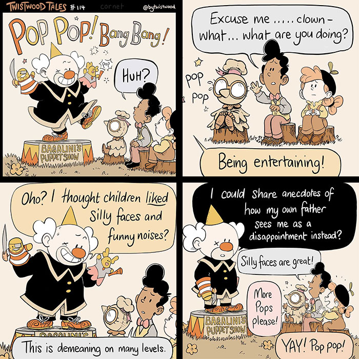 35 ‘Twistwood Tales’ Comics That Are Wholesome On The Surface And Weirdly Real Underneath (New Pics) 35 ‘Twistwood Tales’ Comics That Are Wholesome On The Surface And Weirdly Real Underneath (New Pics)