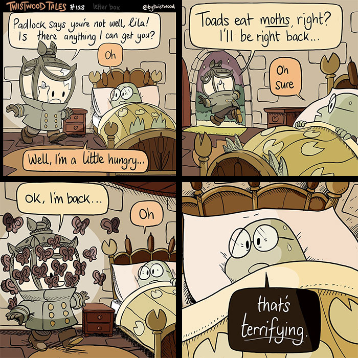 35 ‘Twistwood Tales’ Comics That Are Wholesome On The Surface And Weirdly Real Underneath (New Pics) 35 ‘Twistwood Tales’ Comics That Are Wholesome On The Surface And Weirdly Real Underneath (New Pics)