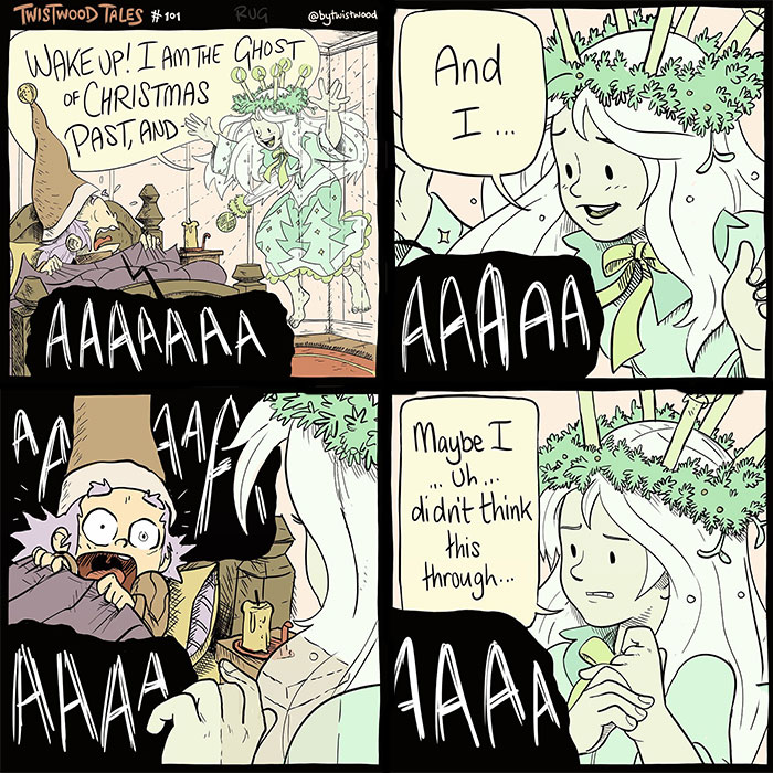 35 ‘Twistwood Tales’ Comics That Are Wholesome On The Surface And Weirdly Real Underneath (New Pics) 35 ‘Twistwood Tales’ Comics That Are Wholesome On The Surface And Weirdly Real Underneath (New Pics)