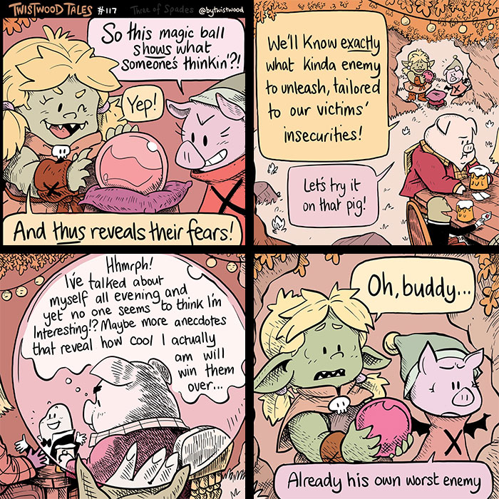 35 ‘Twistwood Tales’ Comics That Are Wholesome On The Surface And Weirdly Real Underneath (New Pics) 35 ‘Twistwood Tales’ Comics That Are Wholesome On The Surface And Weirdly Real Underneath (New Pics)