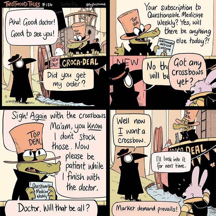 35 ‘Twistwood Tales’ Comics That Are Wholesome On The Surface And Weirdly Real Underneath (New Pics) 35 ‘Twistwood Tales’ Comics That Are Wholesome On The Surface And Weirdly Real Underneath (New Pics)