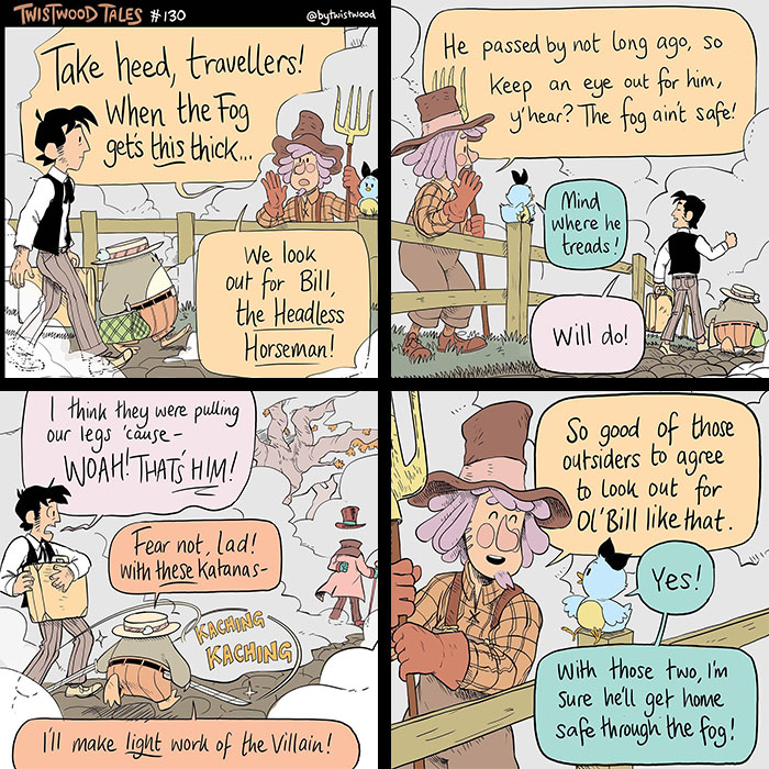 35 ‘Twistwood Tales’ Comics That Are Wholesome On The Surface And Weirdly Real Underneath (New Pics) 35 ‘Twistwood Tales’ Comics That Are Wholesome On The Surface And Weirdly Real Underneath (New Pics)