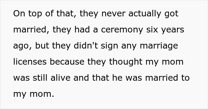 Estranged Dad Leaves Everything To Daughter, Moocher Stepmom Demands She Share Inheritance “Equally”