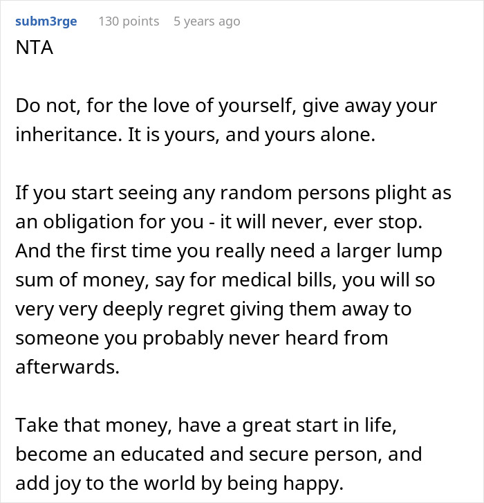 Estranged Dad Leaves Everything To Daughter, Moocher Stepmom Demands She Share Inheritance “Equally”