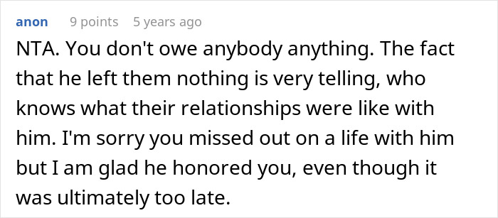 Estranged Dad Leaves Everything To Daughter, Moocher Stepmom Demands She Share Inheritance “Equally”