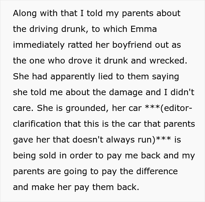 17YO Ruins Bro’s Truck By Driving Drunk, Throws A Fit As He Demands $3.3K To Cover The Damage