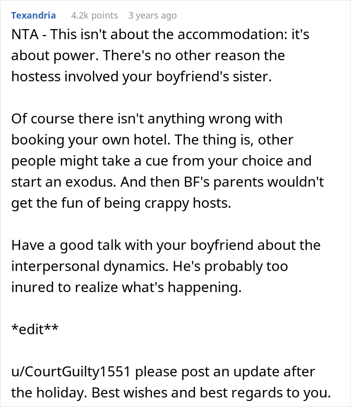 BF&rsquo;s Parents Refuse To Let 25YO Couple Share A Room, Livid When Woman Books Hotel Instead